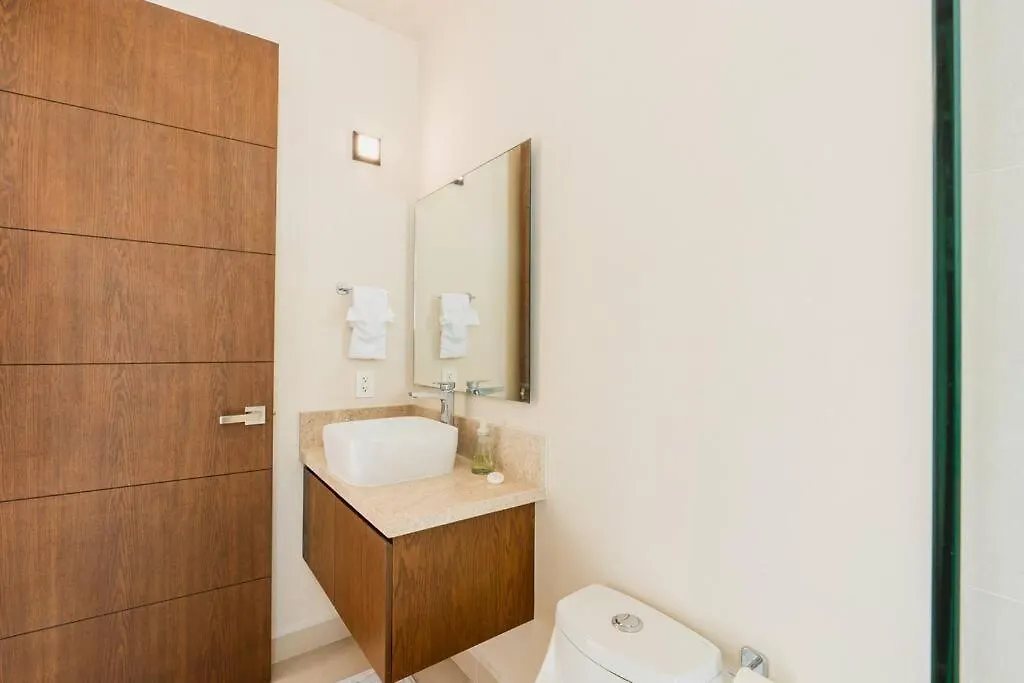 Close To Cenotes Private Pool 24Hr Hr Security Gym Yoga Villa Tulum Messico