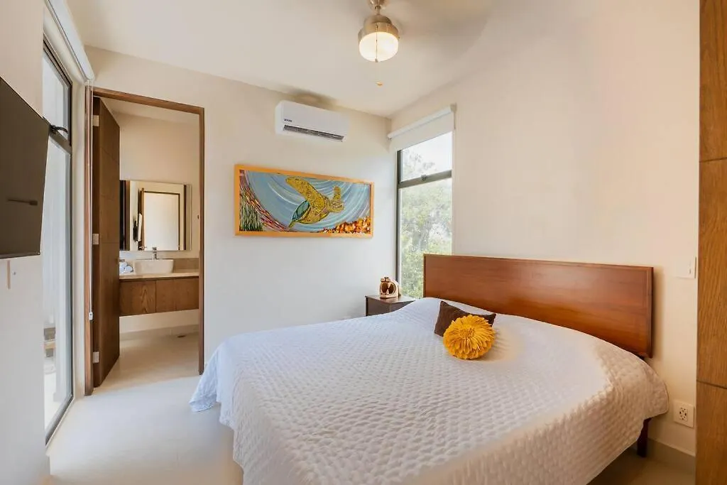 Close To Cenotes Private Pool 24Hr Hr Security Gym Yoga Villa Tulum 0*,  Messico